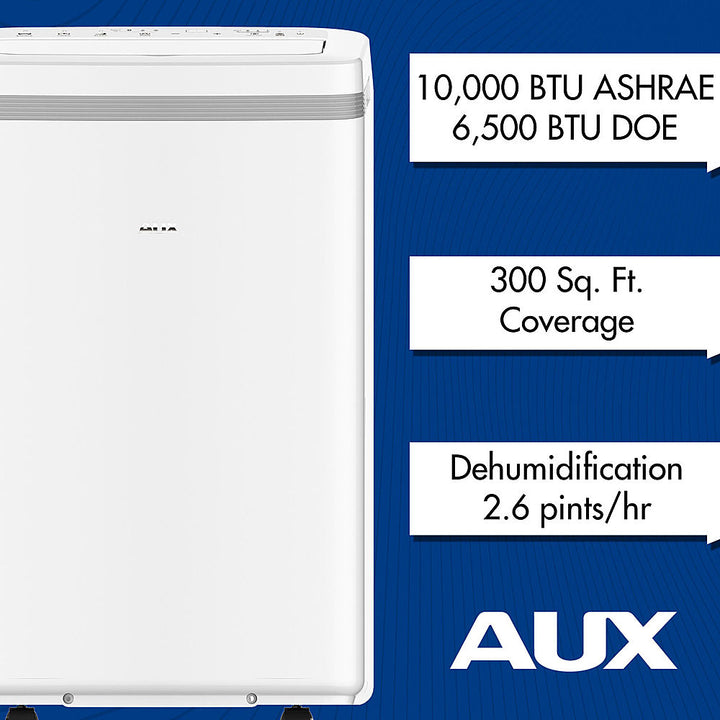 AuxAC - 275 Sq. Ft Portable Air Conditioner - White_2