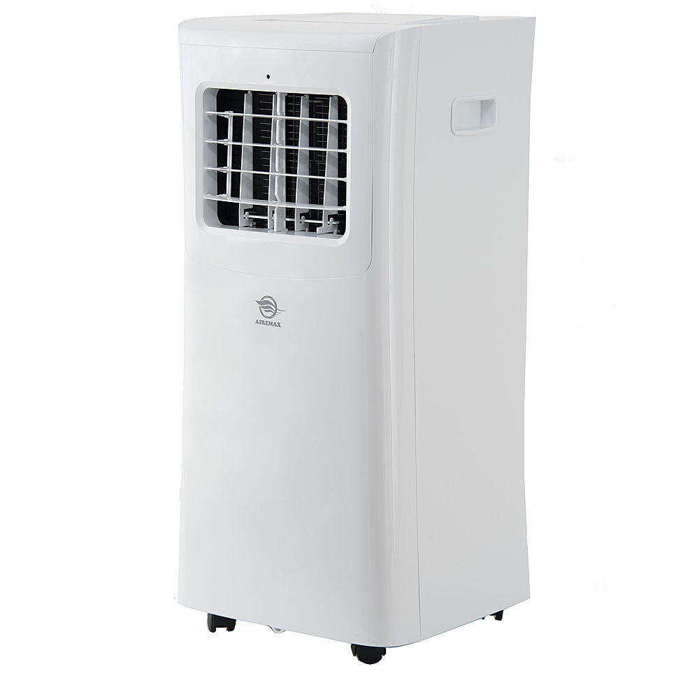 AireMax - Portable Air Conditioner with Remote Control for Rooms up to 300 Sq. Ft. - White_1