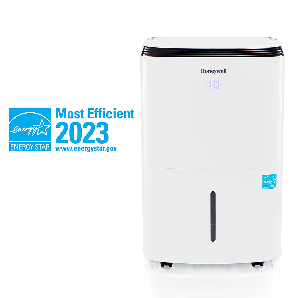 Honeywell - Energy Star 30-Pint Dehumidifier with Washable Filter - White_1