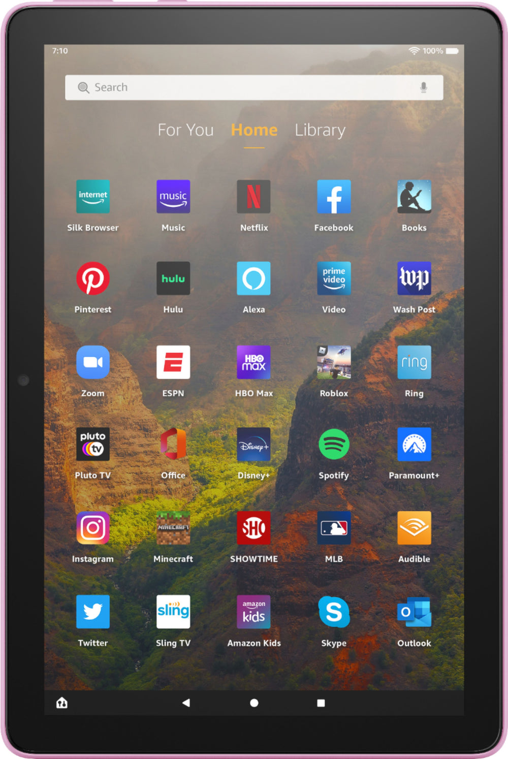 Amazon - All-New Fire HD 10 – 10.1” – Tablet – 32 GB - Lavender_1