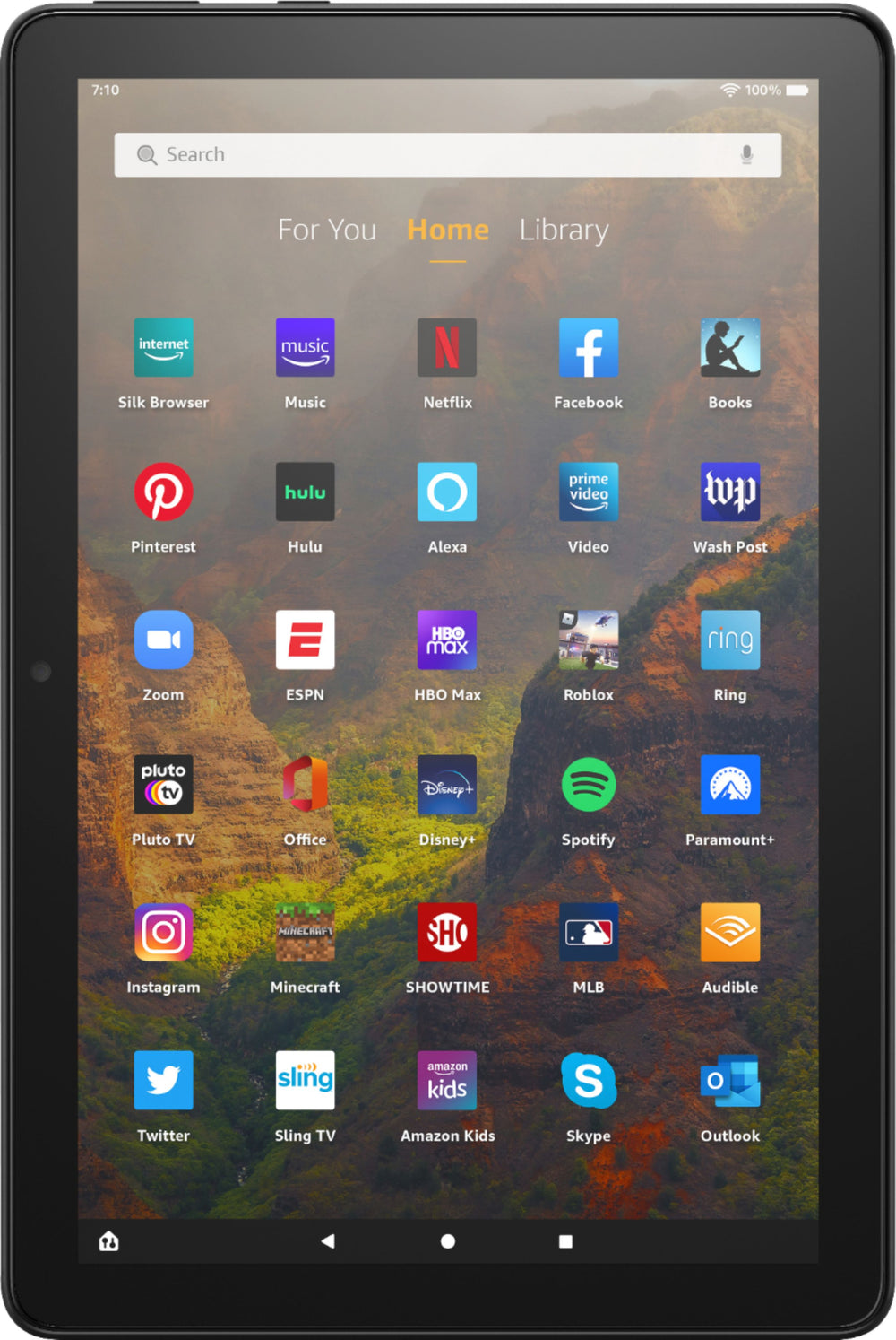 Amazon - All-New Fire HD 10 – 10.1” – Tablet – 64 GB - Black_1