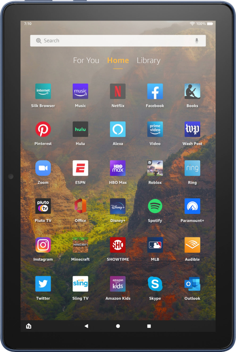 Amazon - All-New Fire HD 10 – 10.1” – Tablet – 32 GB - Denim_1