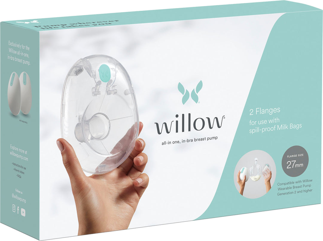 Willow - Willow® 3.0 Breast Pump Flange 21mm, 2-pack_2