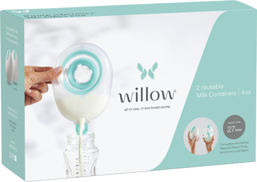 Willow - 3.0 Reusable Breast Milk Container 21mm, 2-Pack_1