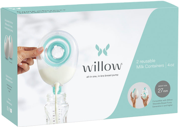 Willow - 3.0 Reusable Breast Milk Container 24mm, 2-Pack_1