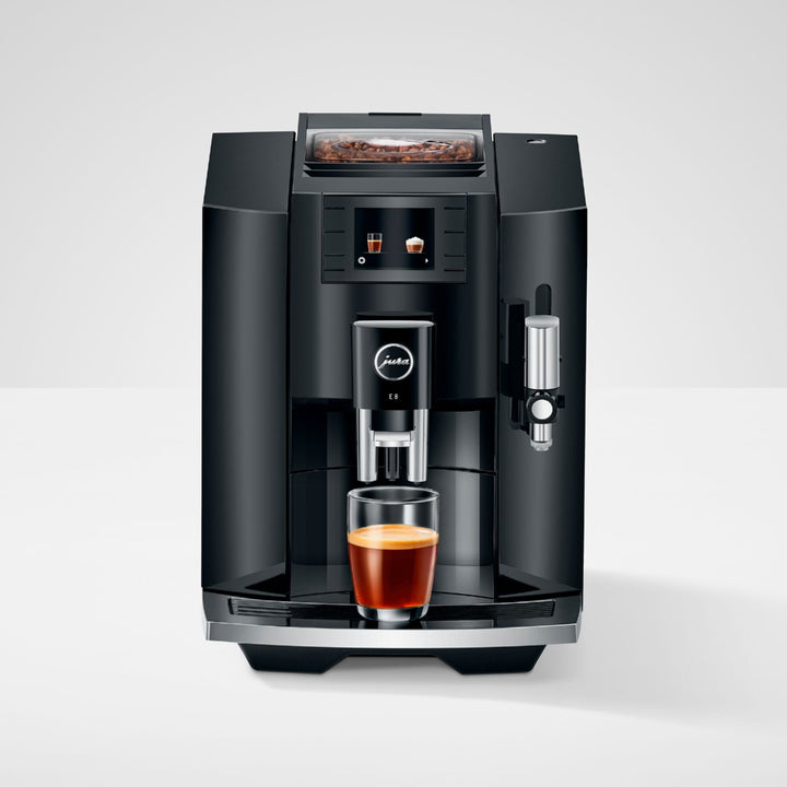 Jura - E8 Single Serve Coffee Maker and Espresso Machine with 15 Bars of Pressure and Integrated Grinder - Piano Black_7