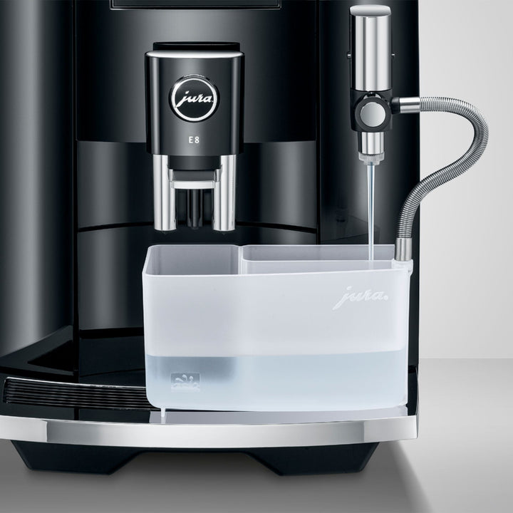 Jura - E8 Single Serve Coffee Maker and Espresso Machine with 15 Bars of Pressure and Integrated Grinder - Piano Black_13
