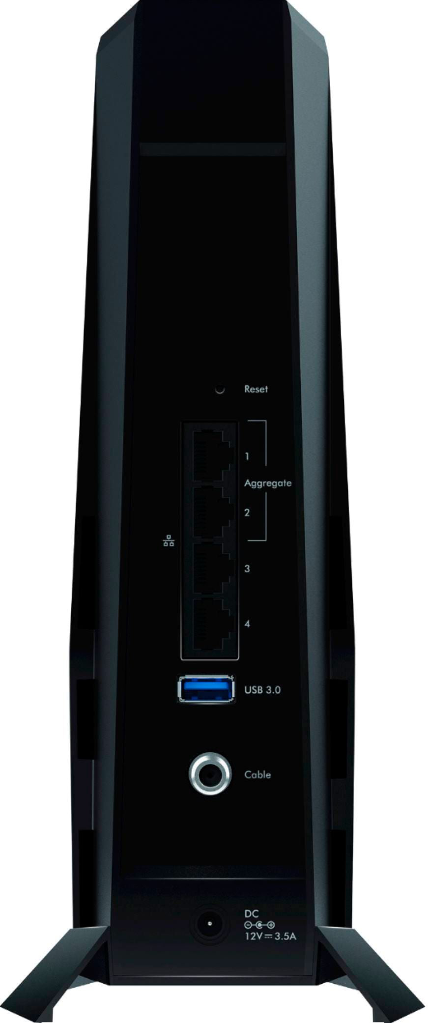 NETGEAR - Nighthawk AX2700 Router with 32 x 8 DOCSIS 3.1 Cable Modem - Black_4