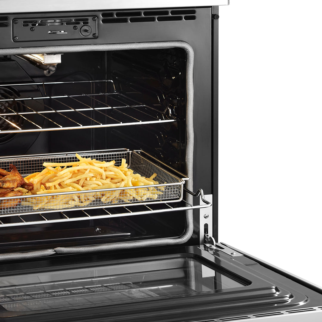 Insignia™ - 4.8 Cu. Ft. Freestanding LP/Natural Gas Convection Range with Self Clean and Air Fry - Stainless steel_5