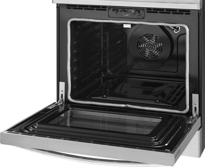Insignia™ - 4.8 Cu. Ft. Freestanding LP/Natural Gas Convection Range with Self Clean and Air Fry - Stainless steel_4