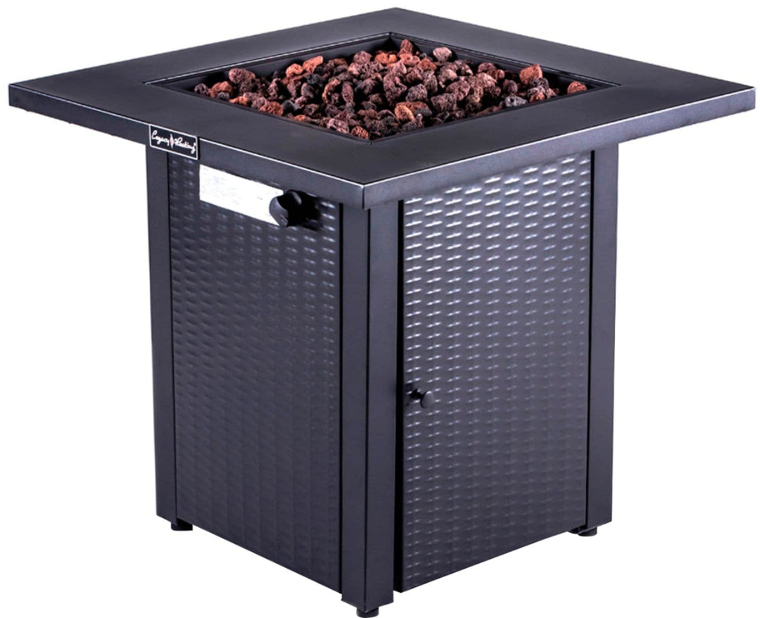 Legacy Heating - 28-Inch Square Fire Table - Black_7