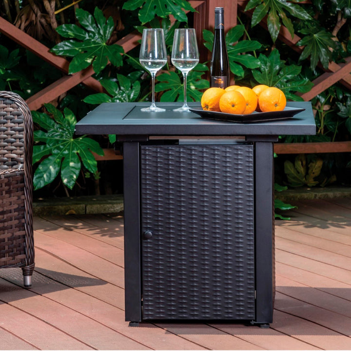 Legacy Heating - 28-Inch Square Fire Table - Black_3