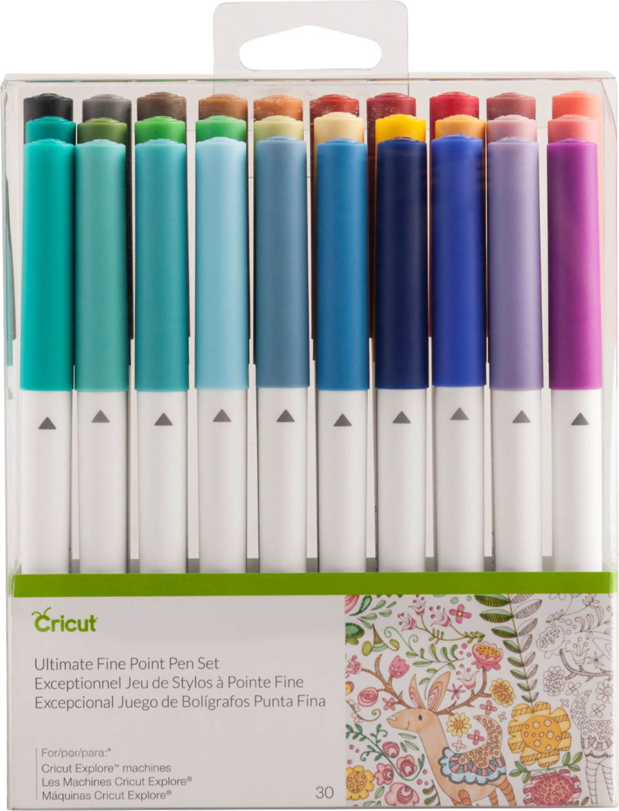 Cricut - Ultimate Fine Point Pen Set (30 ct) - Variety_0