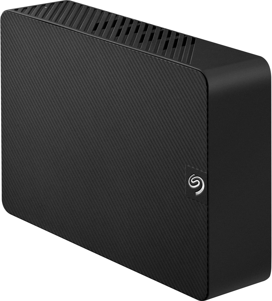 Seagate - Expansion 14TB External USB 3.0 Portable Hard Drive with Rescue Data Recovery Services - Black_0