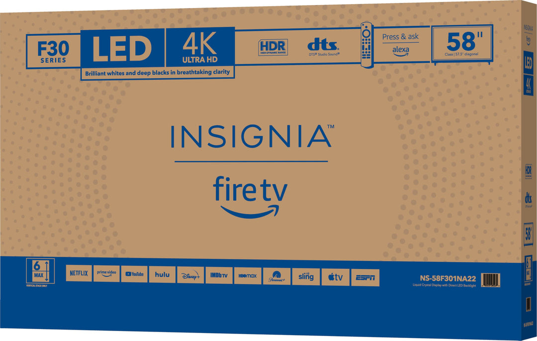 Insignia™ - 58" Class F30 Series LED 4K UHD Smart Fire TV_9