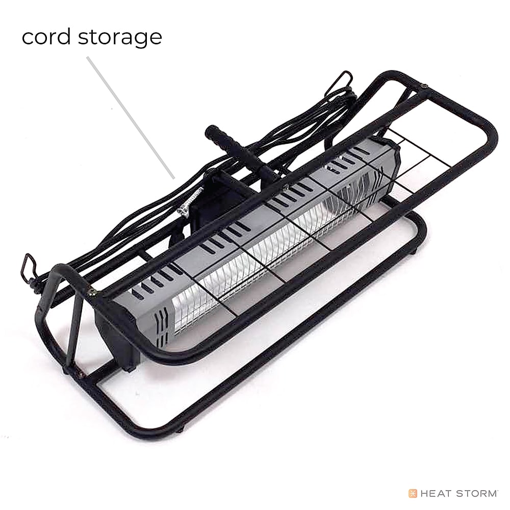 EnergyWise - Infrared Heater and Roll Cage combo - SILVER_1