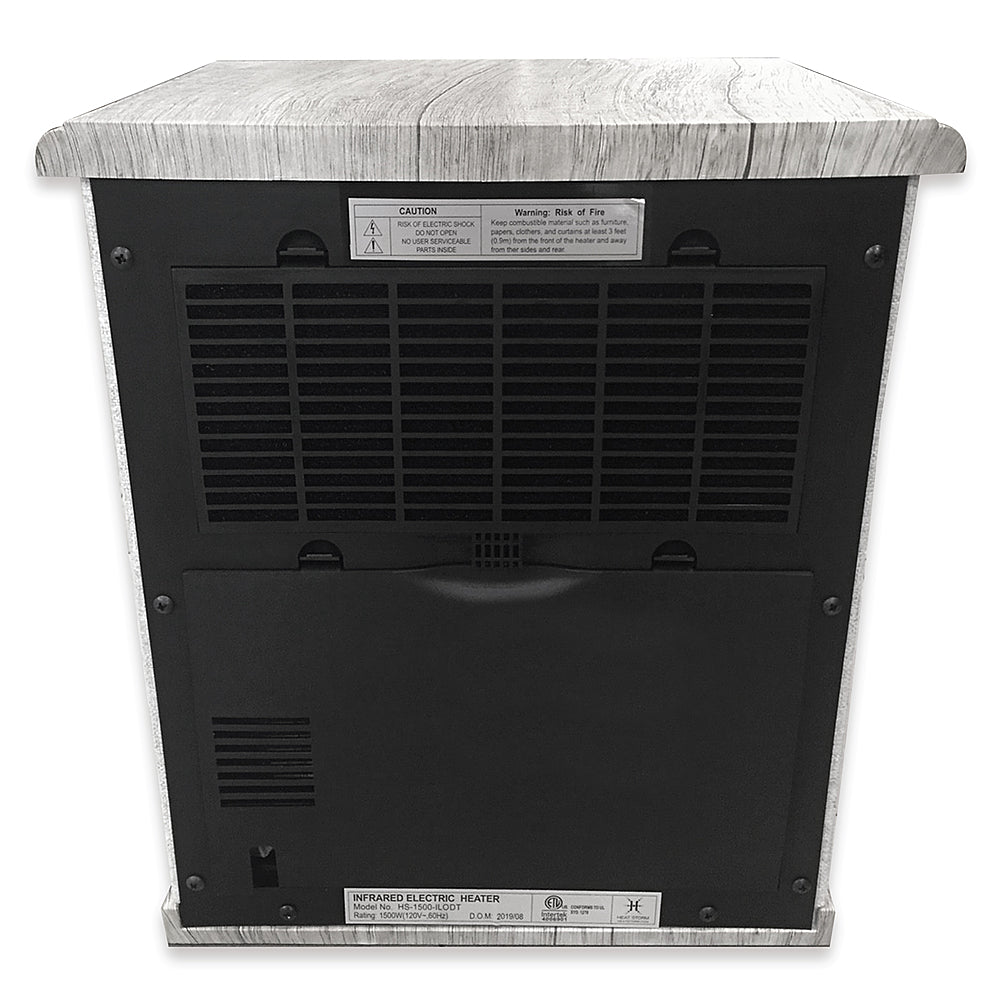 Heat Storm - 1500 Watt Infrared Cabinet Space Heater - GREY_9