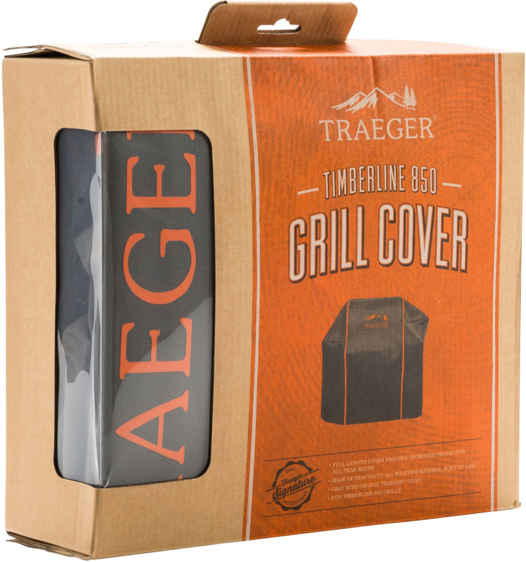 Traeger Grills - Timberline 850 Full Length Grill Cover - Gray_5