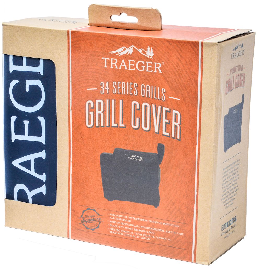 Traeger Grills - Pro 34 Full-Length Grill Cover - Black_2