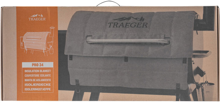Traeger Grills - Pro 34 Grill Insulation Blanket - Gray_3