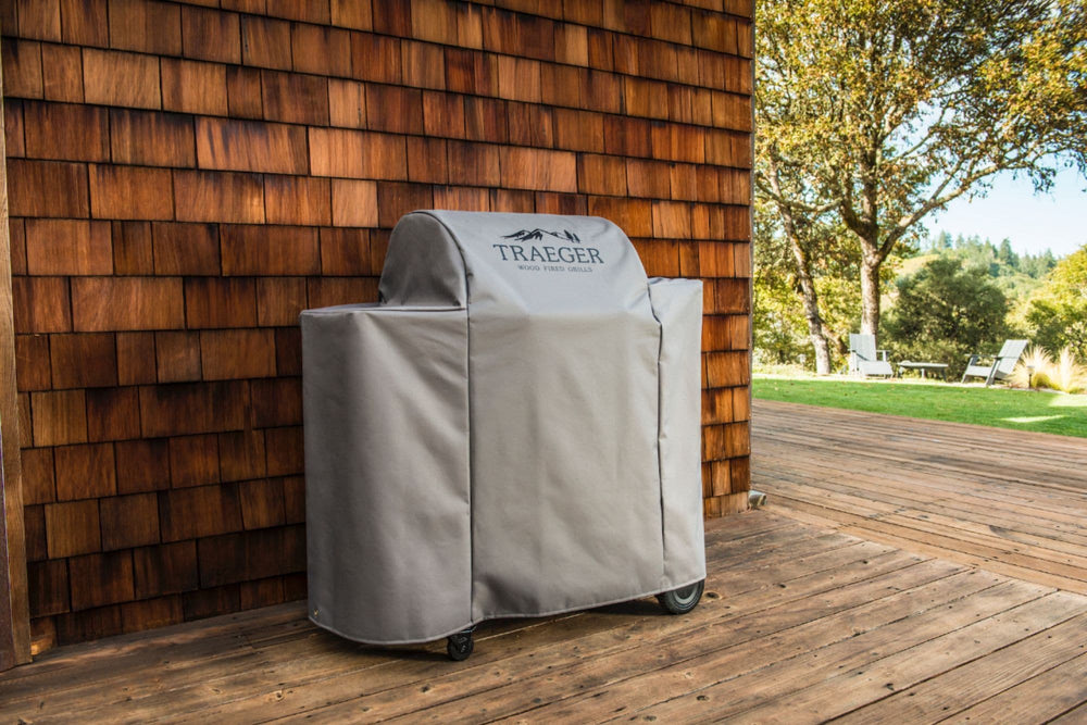 Traeger Grills - Ironwood 650 Full-Length Grill Cover - Gray_1