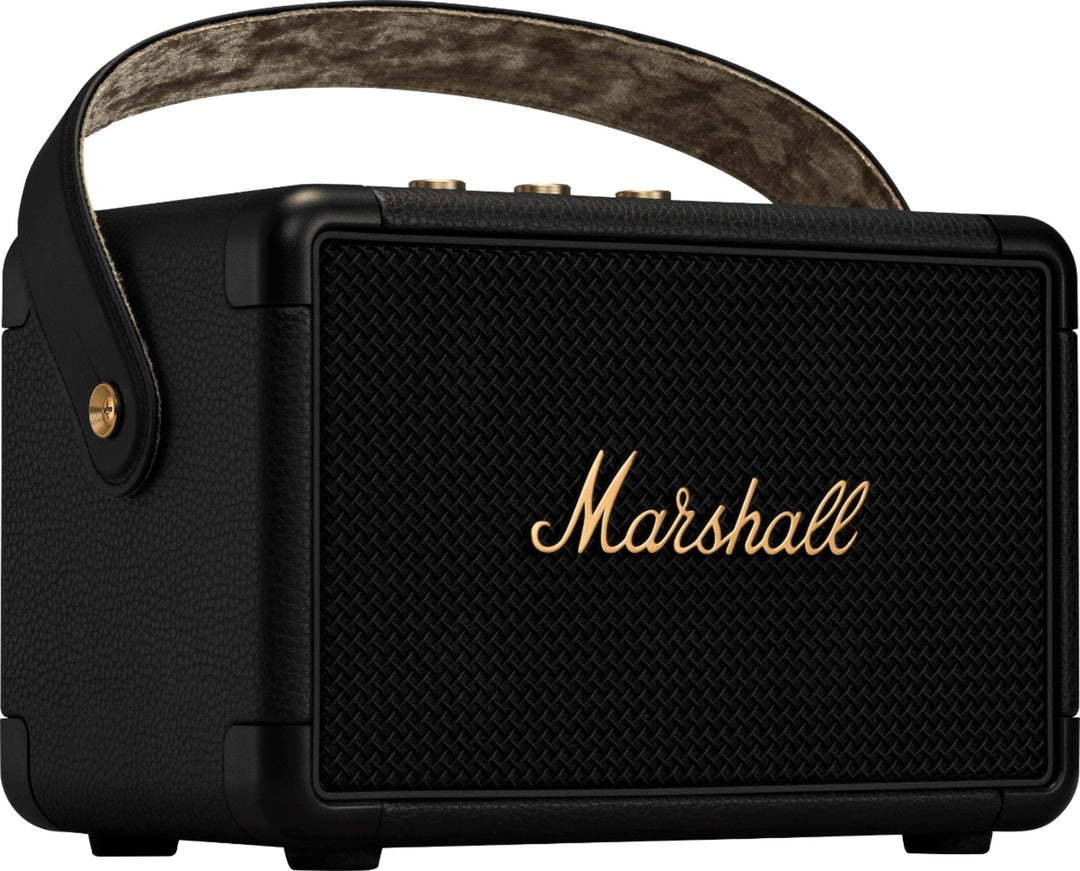 Marshall - Kilburn II Portable Bluetooth Speaker - Black and Brass_1