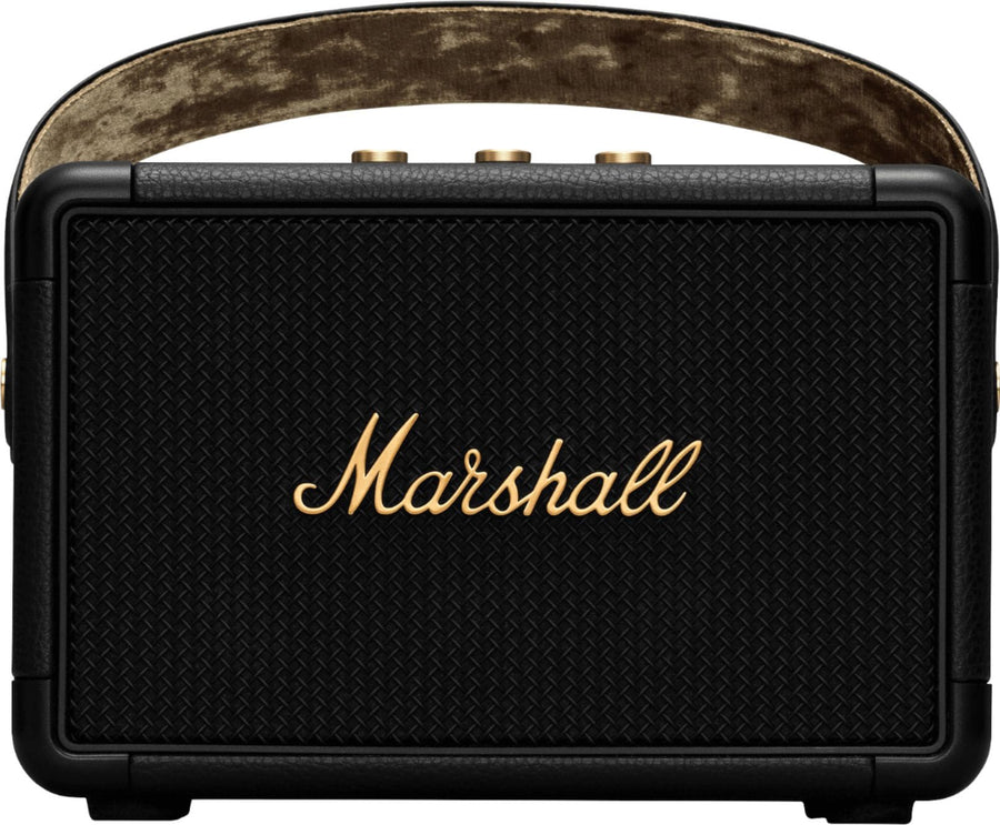 Marshall - Kilburn II Portable Bluetooth Speaker - Black and Brass_0