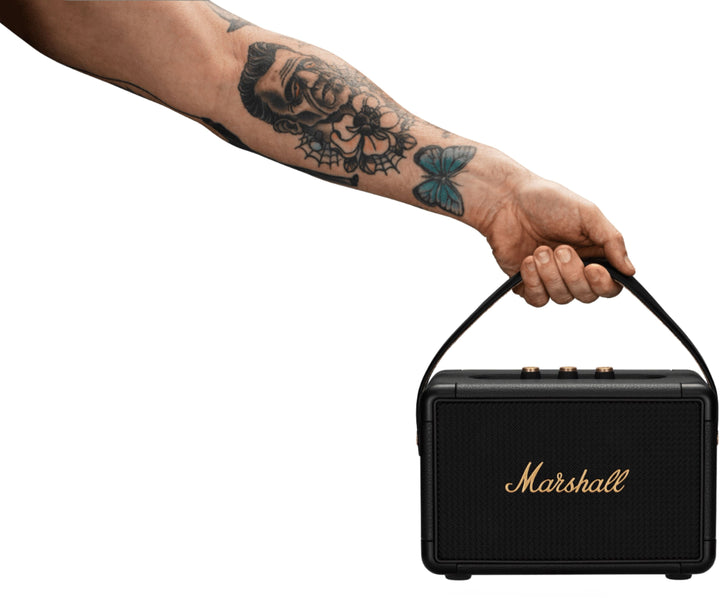 Marshall - Kilburn II Portable Bluetooth Speaker - Black and Brass_15