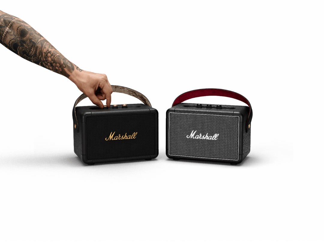 Marshall - Kilburn II Portable Bluetooth Speaker - Black and Brass_10