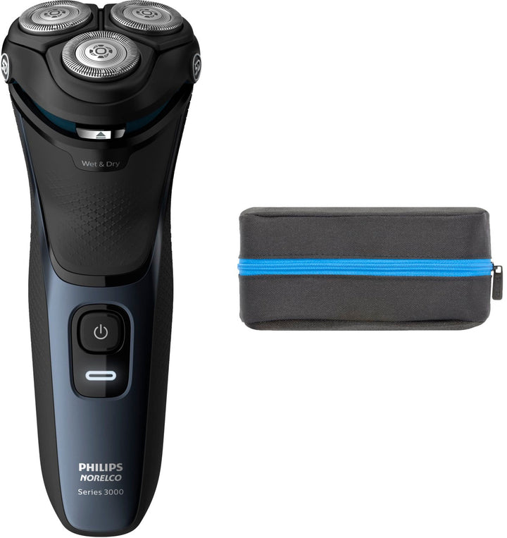 Philips Norelco - Series 3000 Rechargeable Wet/Dry Electric Shaver - Modern Steel Metallic_0