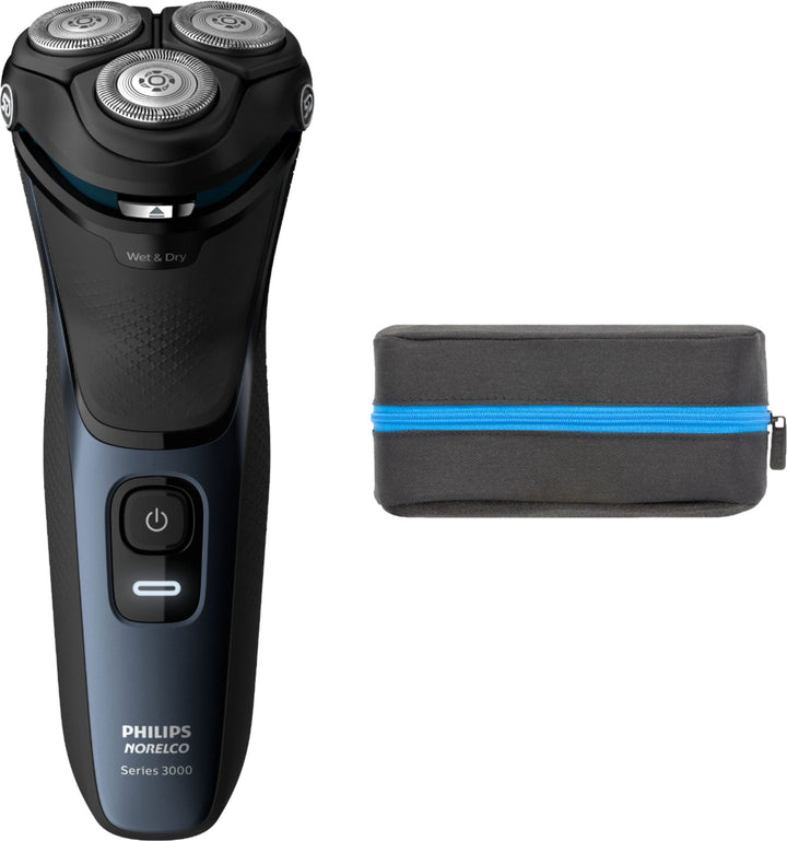 Philips Norelco - Series 3000 Rechargeable Wet/Dry Electric Shaver - Modern Steel Metallic_1