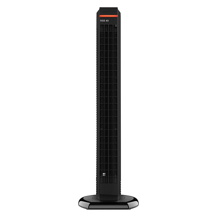 Sharper Image - RISE 40 Oscillating Tower Fan with Remote - Black_2