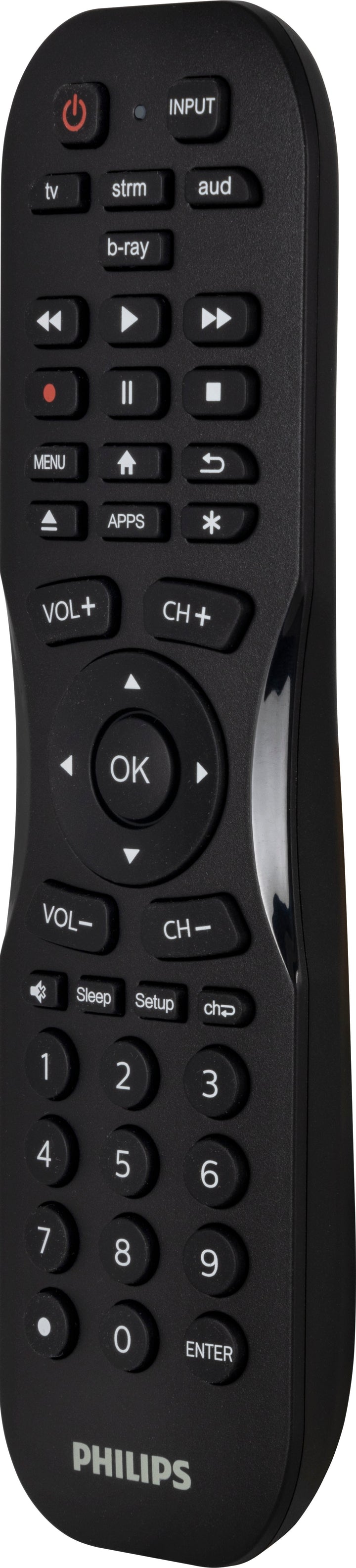 Philips - 4 Device Remote Control - Matte Black_4