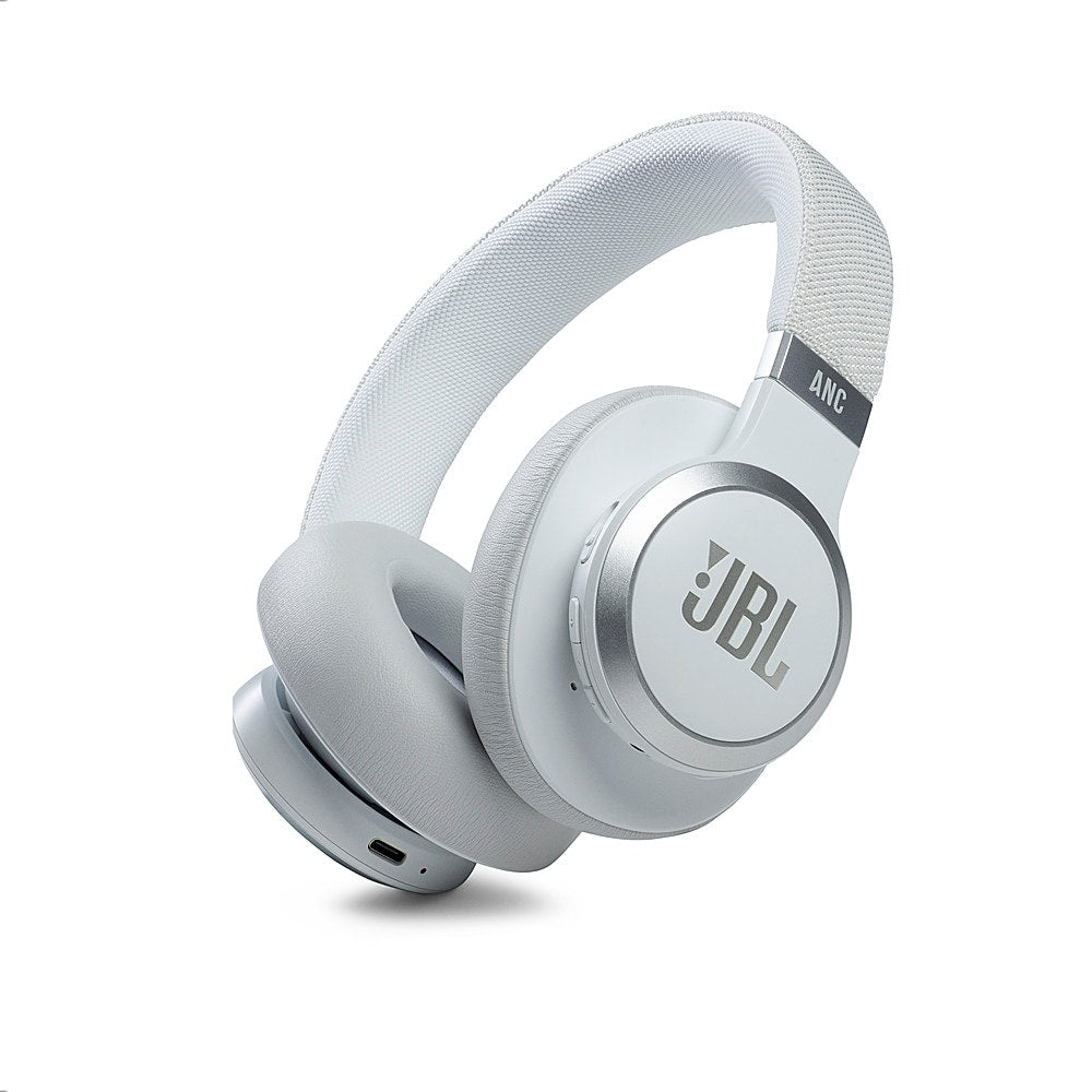 JBL - Live 660NC Wireless Noise Cancelling Headphones - White_1