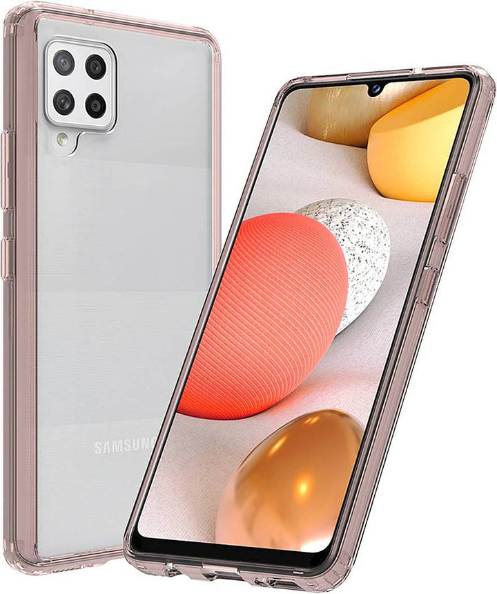 SaharaCase - Hard Shell Series Case for Samsung Galaxy A42 5G - Clear Rose Gold_2