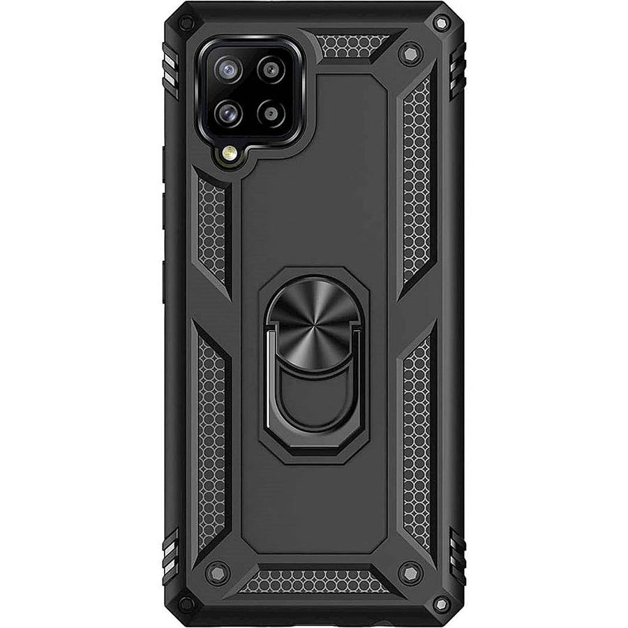 SaharaCase - Military Kickstand Series Case for Samsung Galaxy A42 5G - Black_0