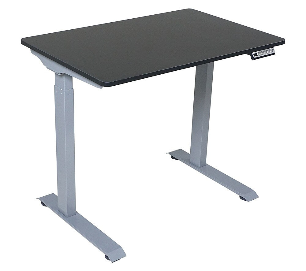 Victor - Compact Electric Full Standing Desk - Black_1