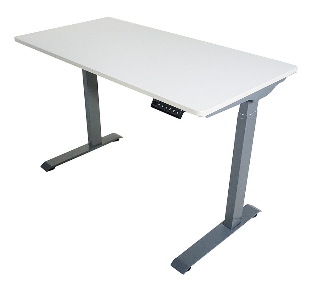 Victor - Electric Full Standing Desk - White_1