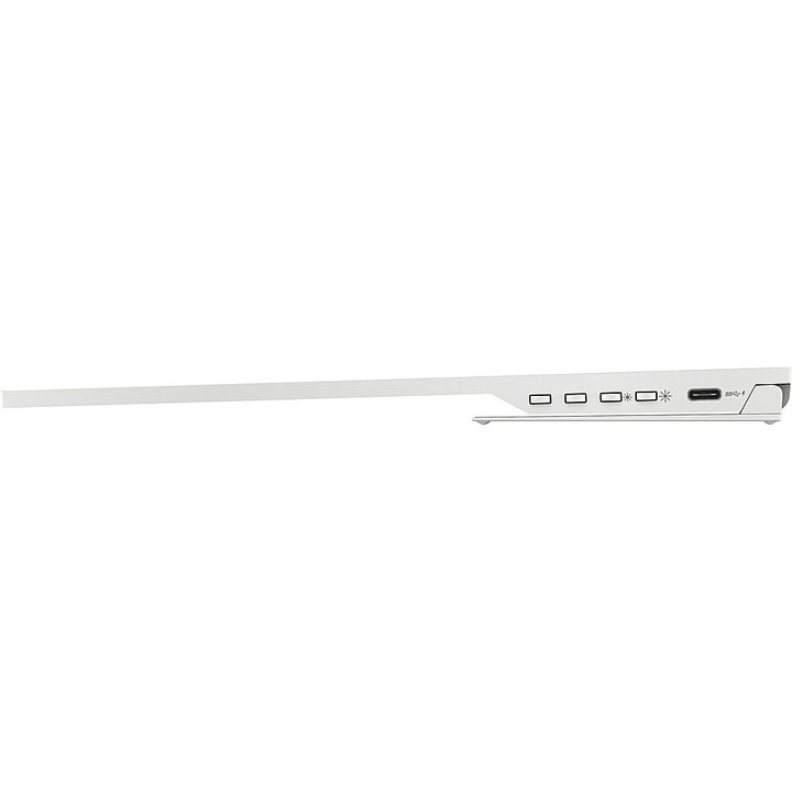 HP - 14" IPS LCD FHD 60Hz Monitor (VGA, USB, HDMI, DVI) - Silver_2