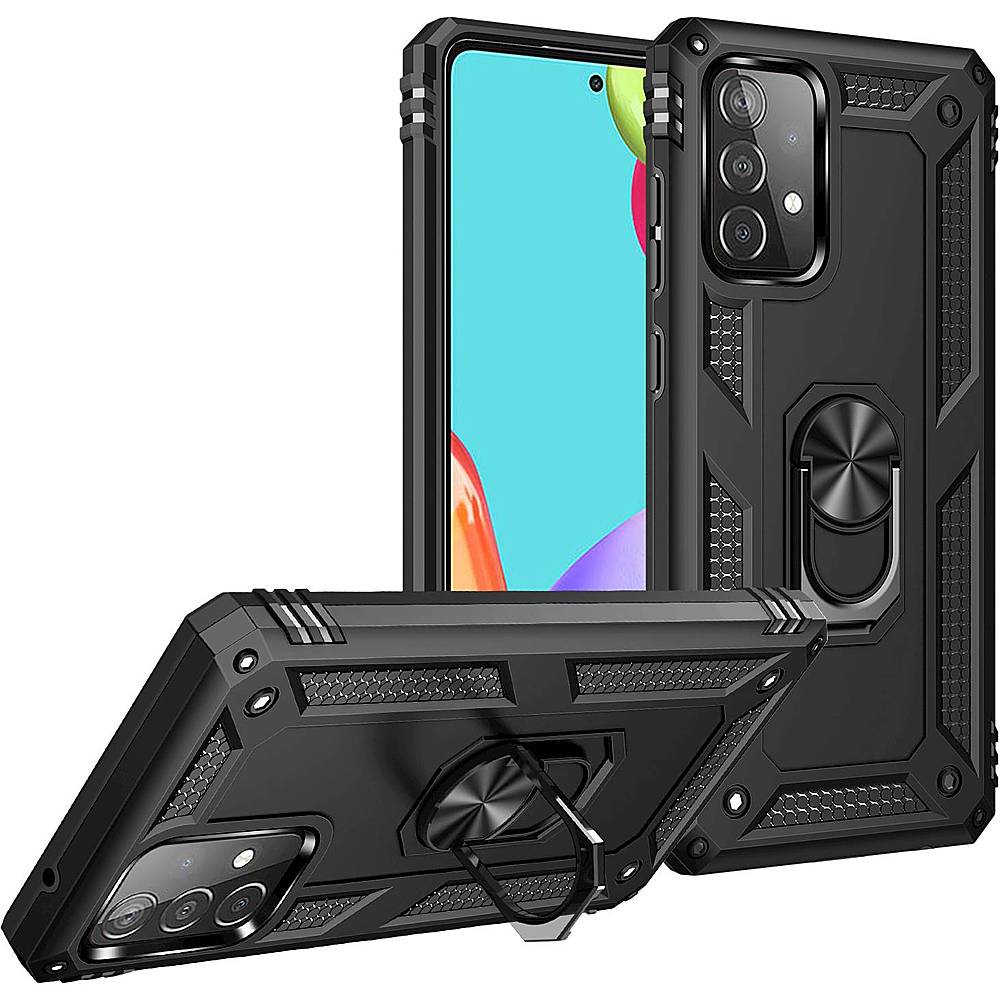 SaharaCase - Military Kickstand Series Case for Samsung Galaxy A52 5G - Black_7