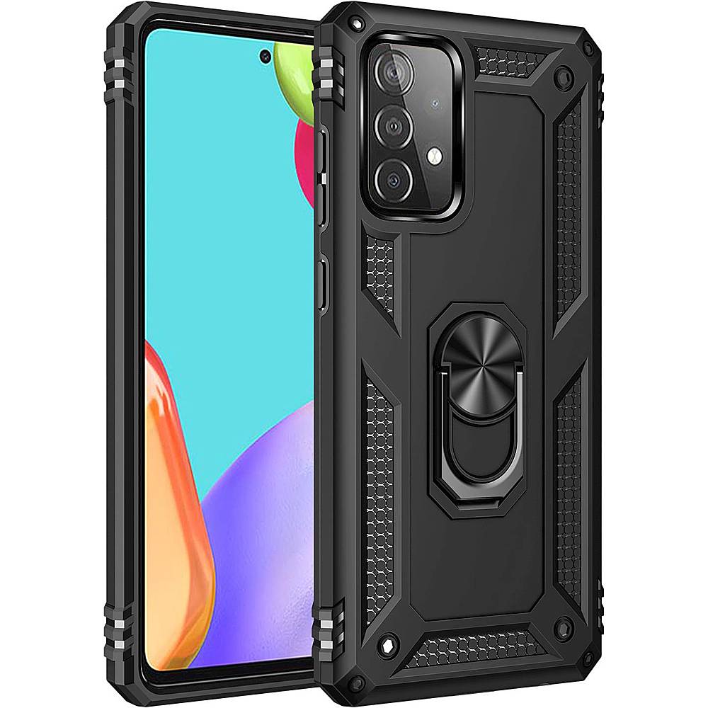 SaharaCase - Military Kickstand Series Case for Samsung Galaxy A52 5G - Black_6