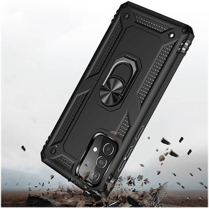 SaharaCase - Military Kickstand Series Case for Samsung Galaxy A52 5G - Black_2