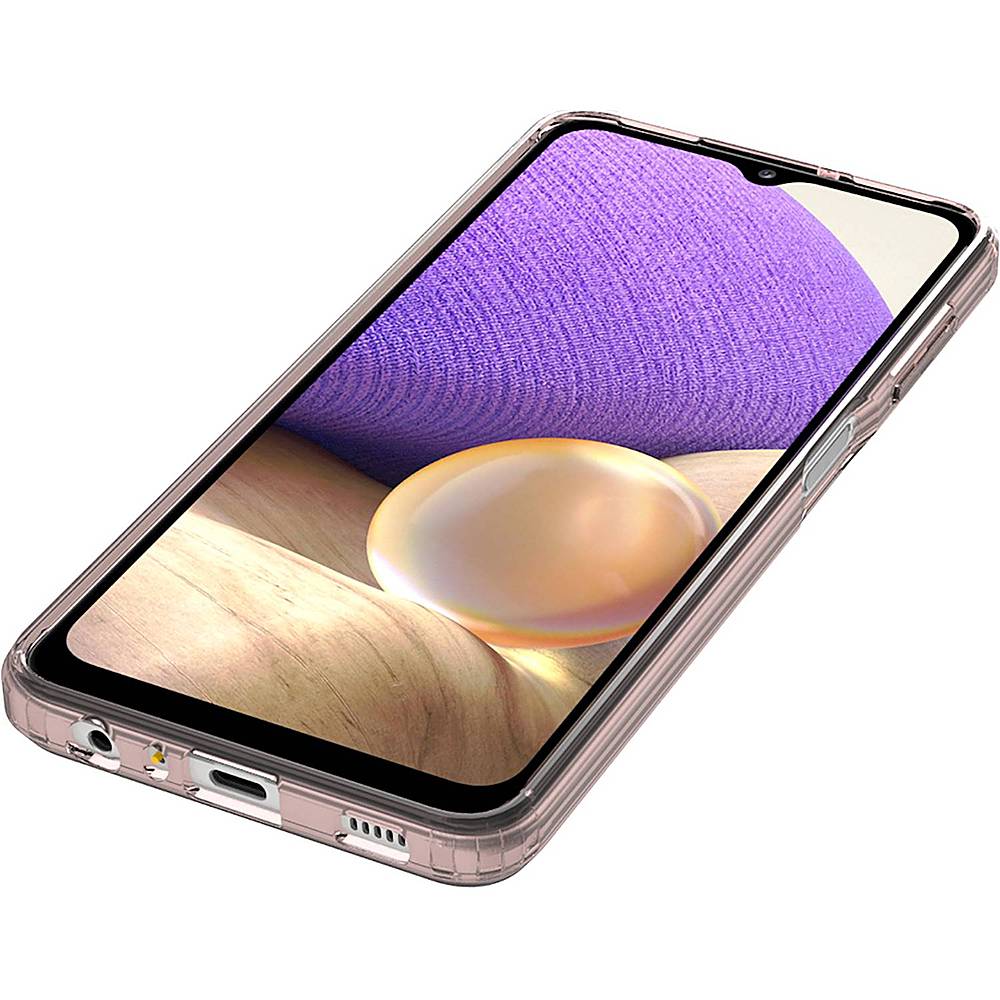 SaharaCase - Hard Shell Series Case for Samsung Galaxy A32 5G - Clear Rose Gold_5