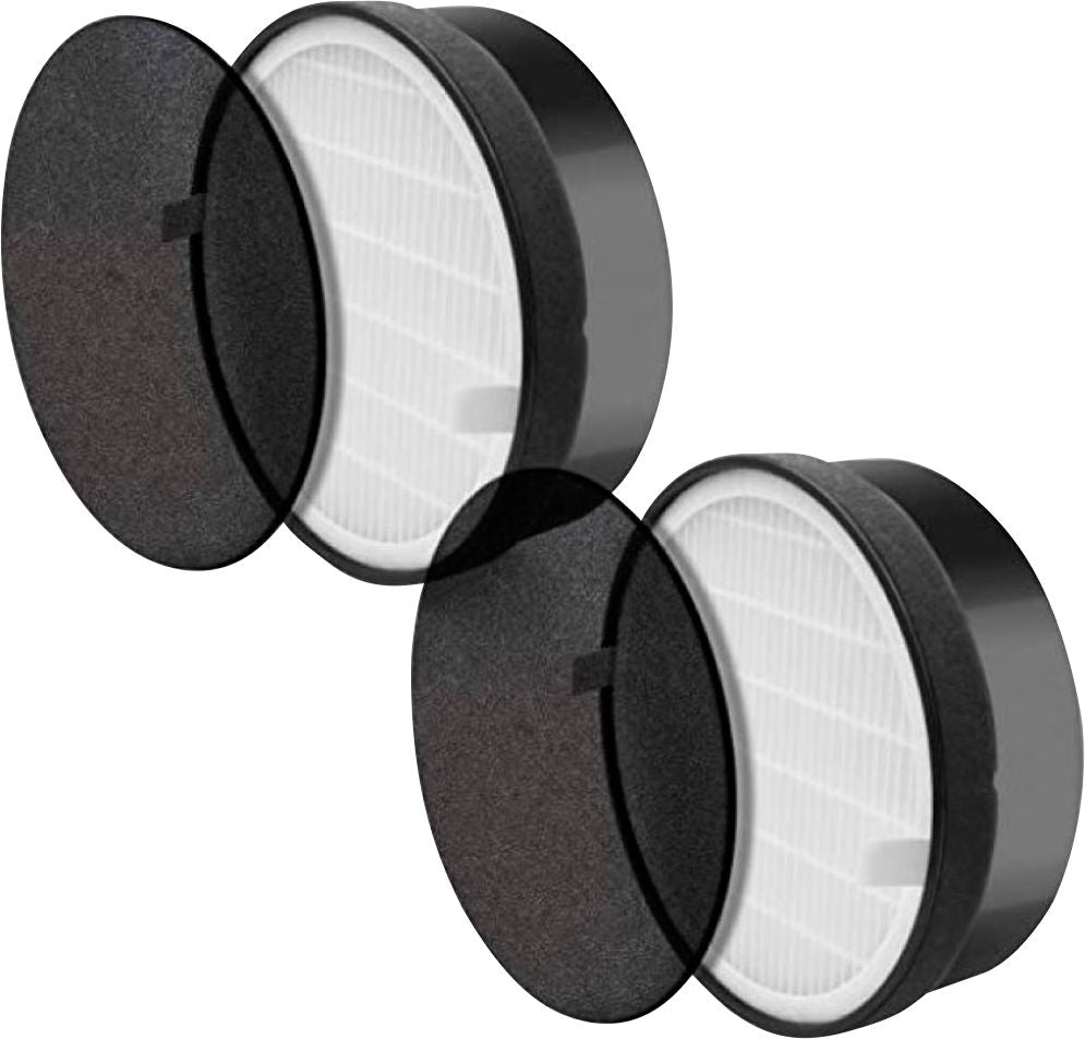 Levoit - True HEPA Replacement Filter for Aerone Purifier - 2pk - White_0