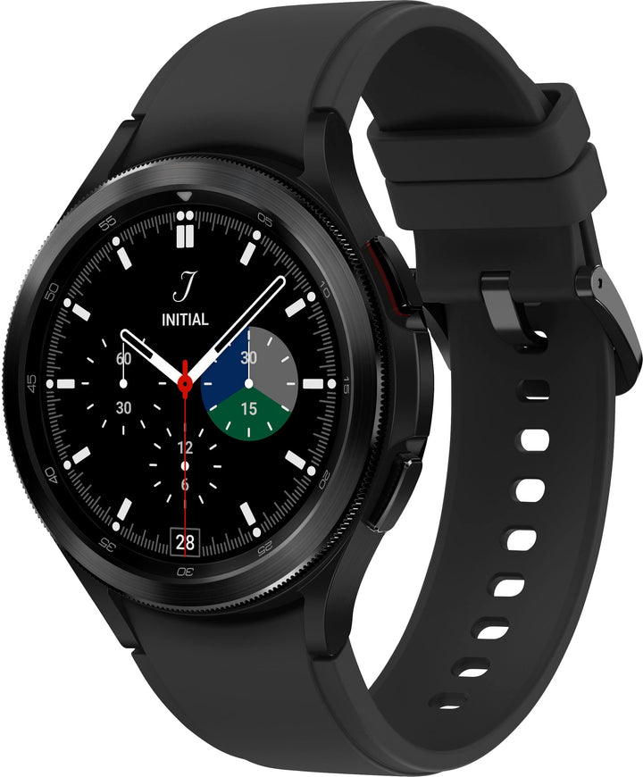 Samsung - Galaxy Watch4 Classic Stainless Steel Smartwatch 46mm BT - Black_4