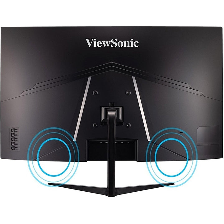 ViewSonic - 31.5 LCD Curved FHD Monitor (DisplayPort HDMI) - Black_2
