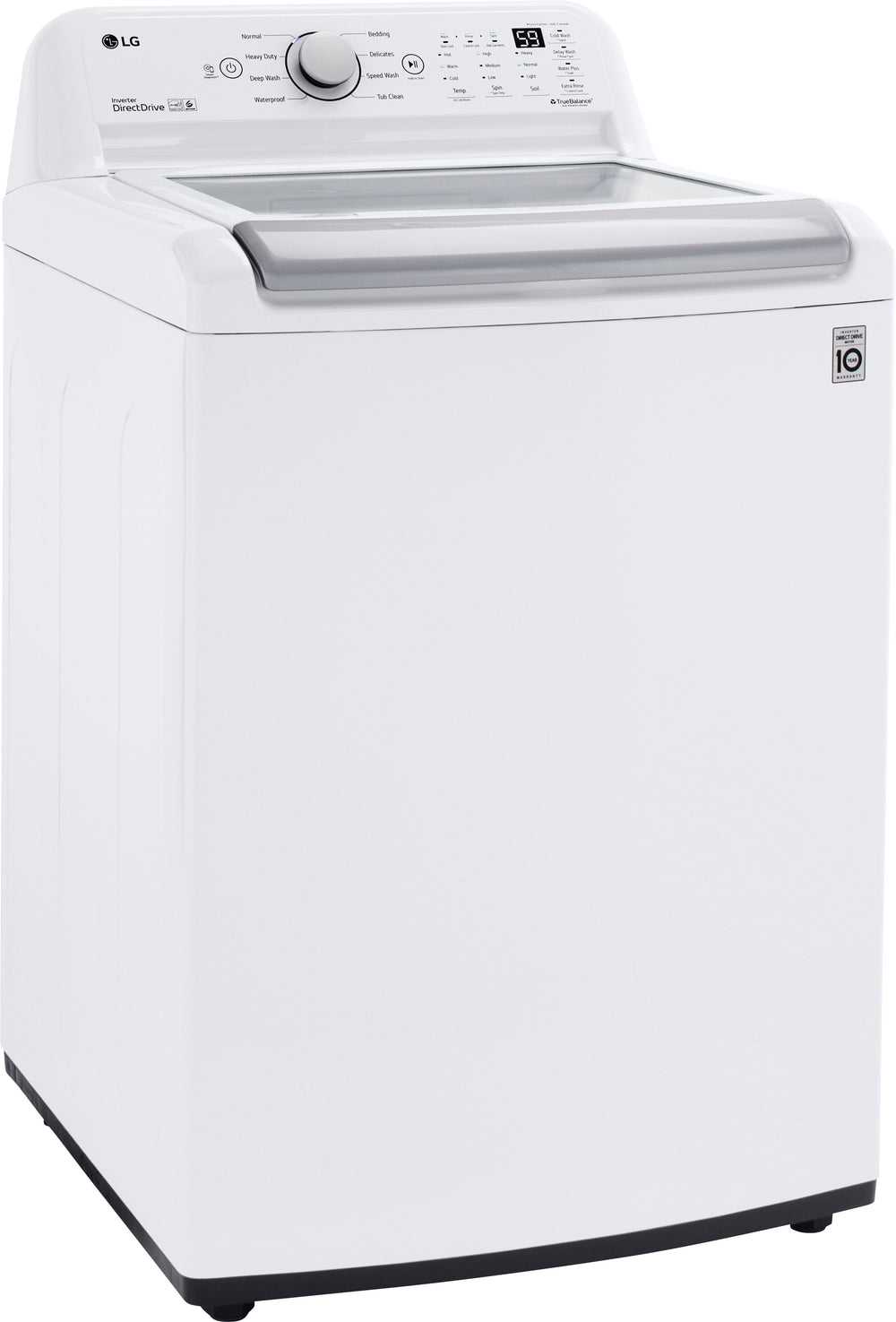 LG - 5.0 Cu. Ft. Smart Top Load Washer with 6Motion Technology - White_1