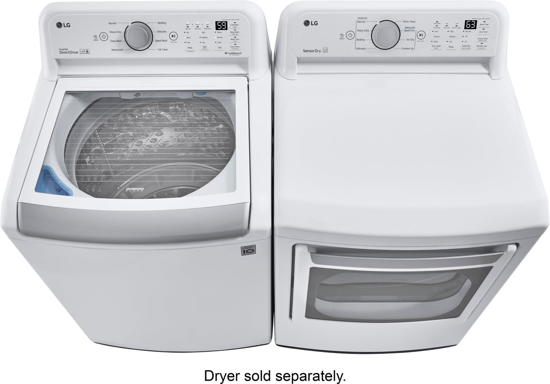 LG - 5.0 Cu. Ft. Smart Top Load Washer with 6Motion Technology - White_11