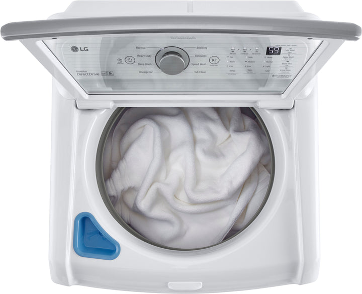 LG - 5.0 Cu. Ft. Smart Top Load Washer with 6Motion Technology - White_10