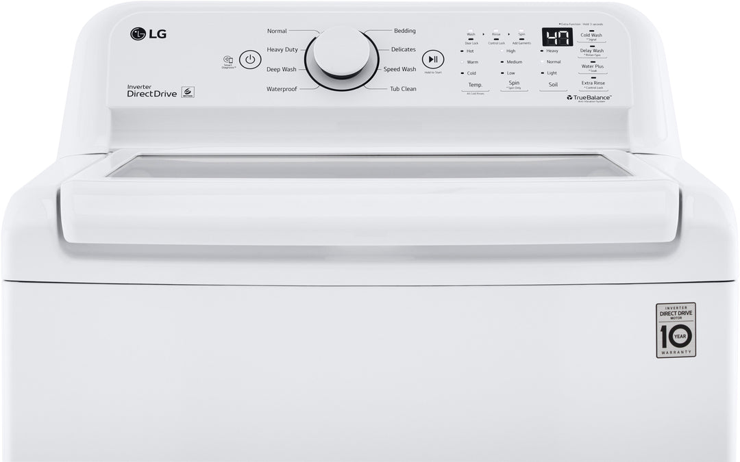 LG - 4.5 Cu. Ft. Smart Top Load Washer with Vibration Reduction and TurboDrum Technology - White_11